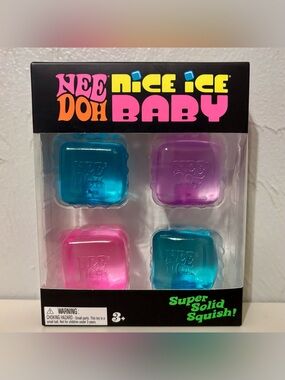 Schylling NeeDoh Nice Ice Baby 4-Pack